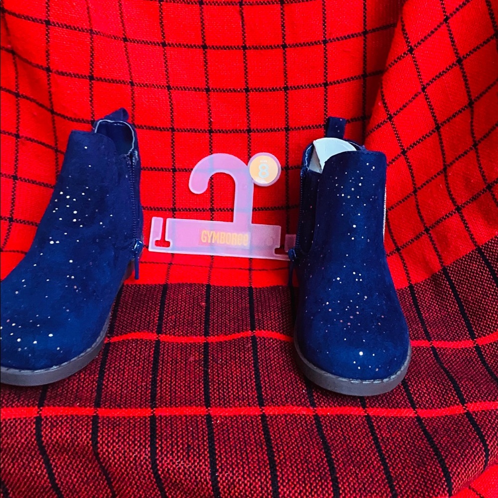 GYMBOREE TODDLERS NAVY BLUE BOOT